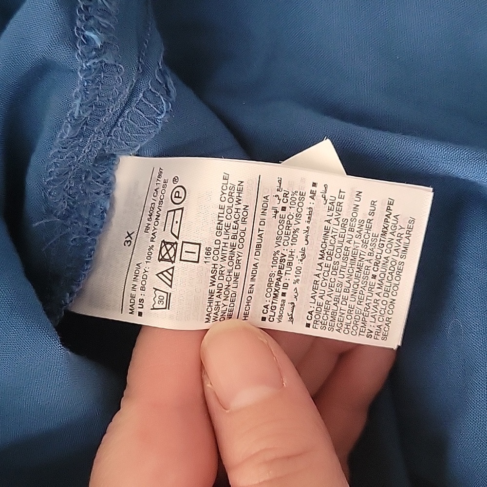 Old Navy Blue Tie-Back Maxi Slip Dress for Women 3x - Picture 6 of 7